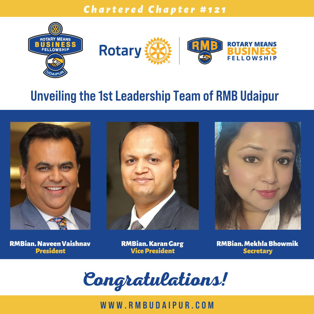 About RMB Udaipur | Rotary Means Business Udaipur